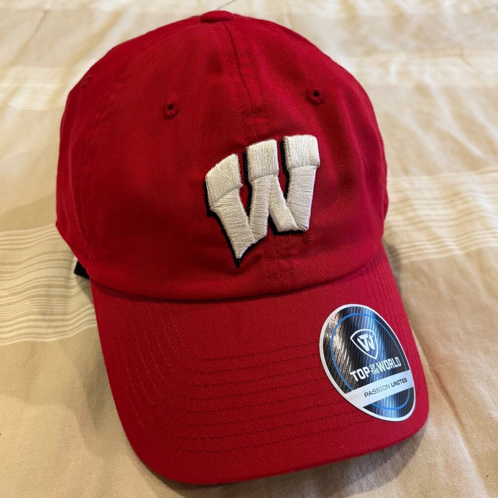 NWT. Men's Wisconsin Badgers Baseball Hat